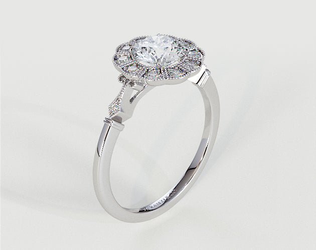 Alexis - Round - Engagement Rings - Ramzi & Co.®