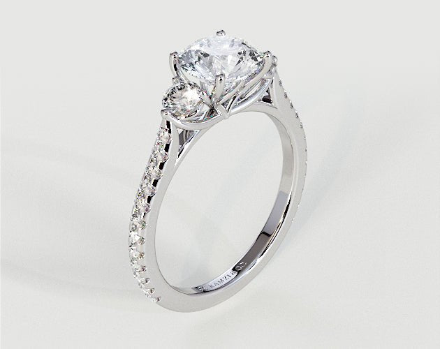 Sahara - Radiant - Engagement Rings - Ramzi & Co.®