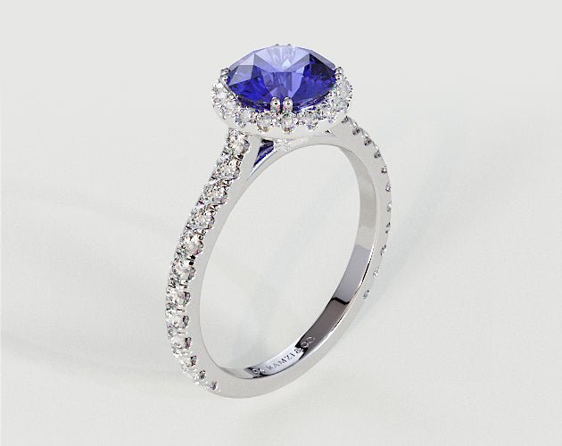Aaliyah - Tanzanite Rings - Ramzi & Co.®