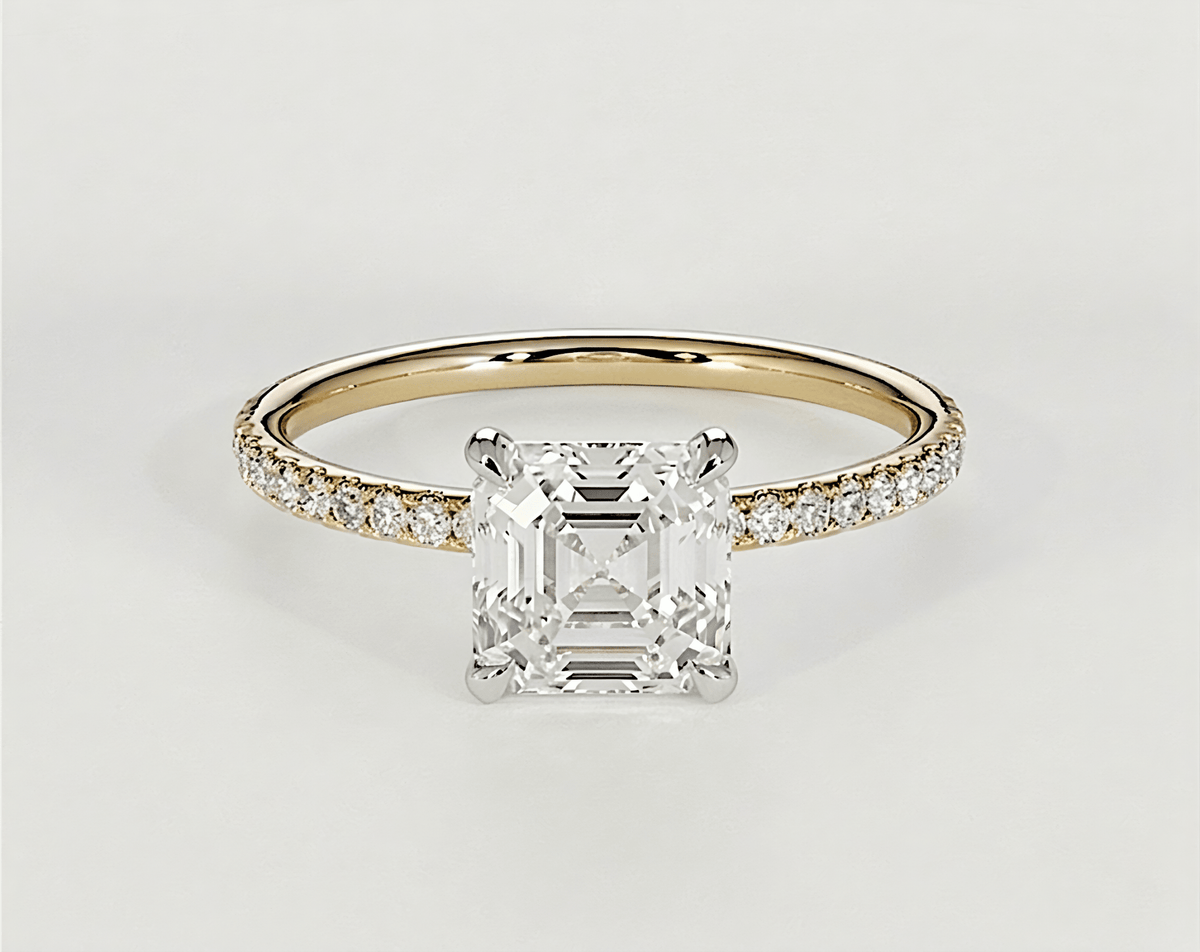 Abigail - Asscher - Engagement Rings - Ramzi & Co.®