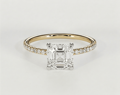 Abigail - Asscher - Engagement Rings - Ramzi & Co.®