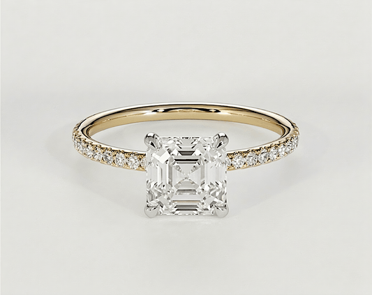 Abigail - Asscher - Engagement Rings - Ramzi & Co.®