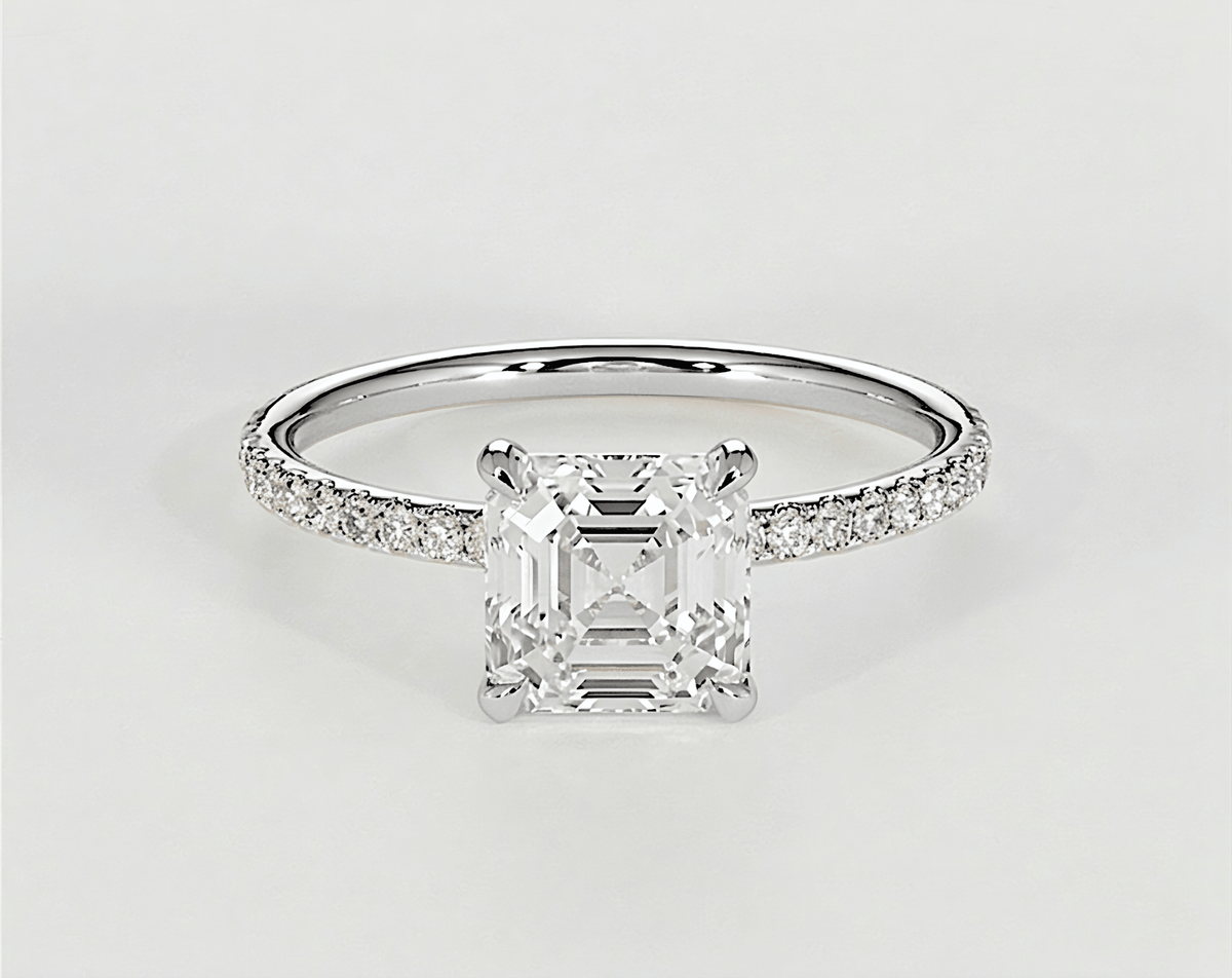 Abigail - Asscher - Engagement Rings - Ramzi & Co.®
