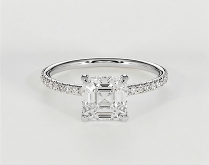 Abigail - Asscher - Engagement Rings - Ramzi & Co.®