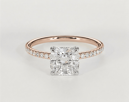 Abigail - Cushion - Engagement Rings - Ramzi & Co.®