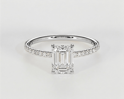 Abigail - Emerald - Engagement Rings - Ramzi & Co.®