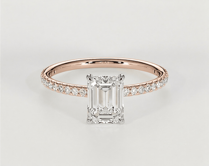 Abigail - Emerald - Engagement Rings - Ramzi & Co.®