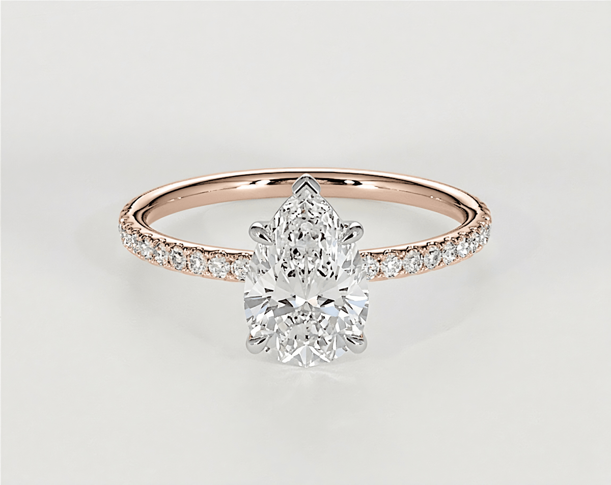 Abigail - Pear - Engagement Rings - Ramzi & Co.®