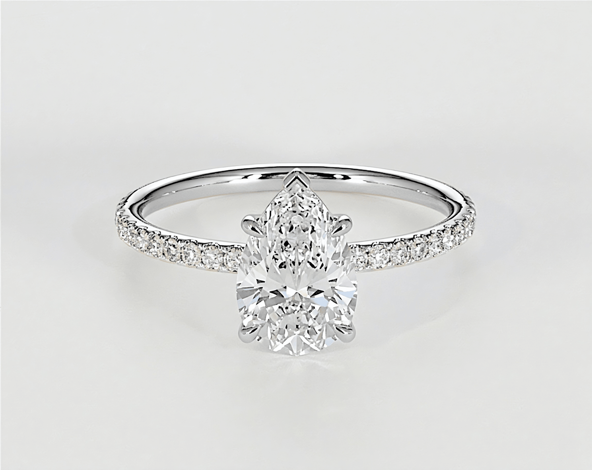 Abigail - Pear - Engagement Rings - Ramzi & Co.®