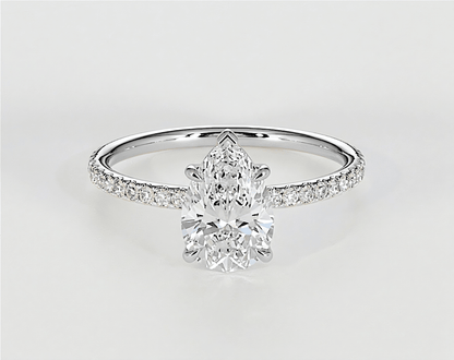 Abigail - Pear - Engagement Rings - Ramzi & Co.®