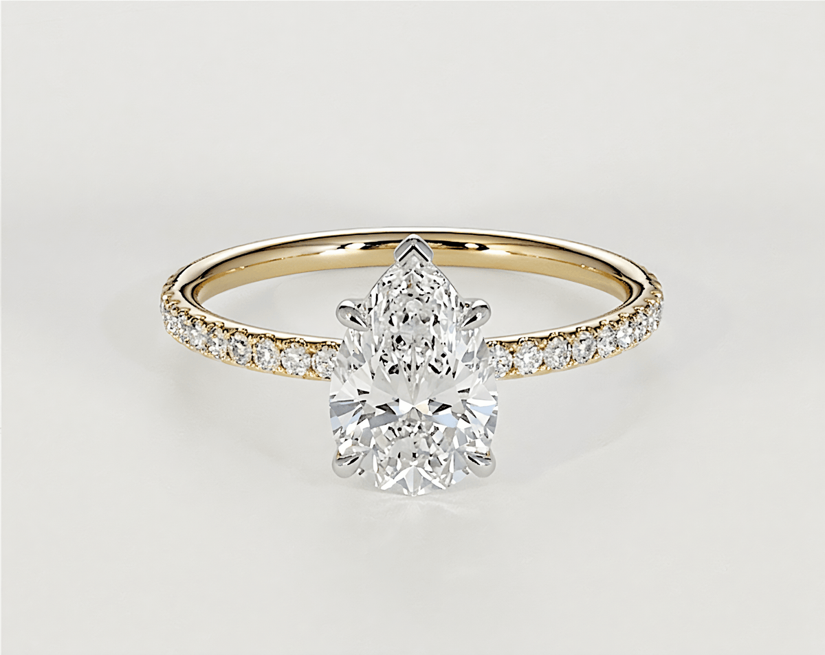 Abigail - Pear - Engagement Rings - Ramzi & Co.®