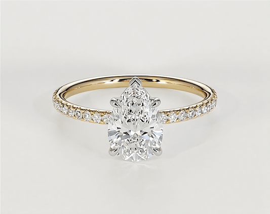 Abigail - Pear - Engagement Rings - Ramzi & Co.®