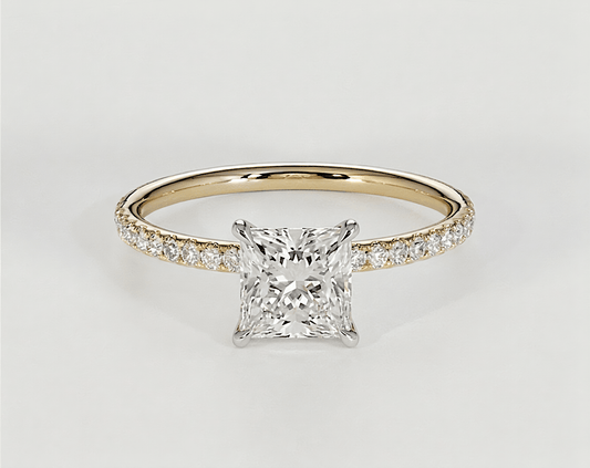 Abigail - Princess - Engagement Rings - Ramzi & Co.®