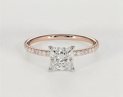 Abigail - Princess - Engagement Rings - Ramzi & Co.®
