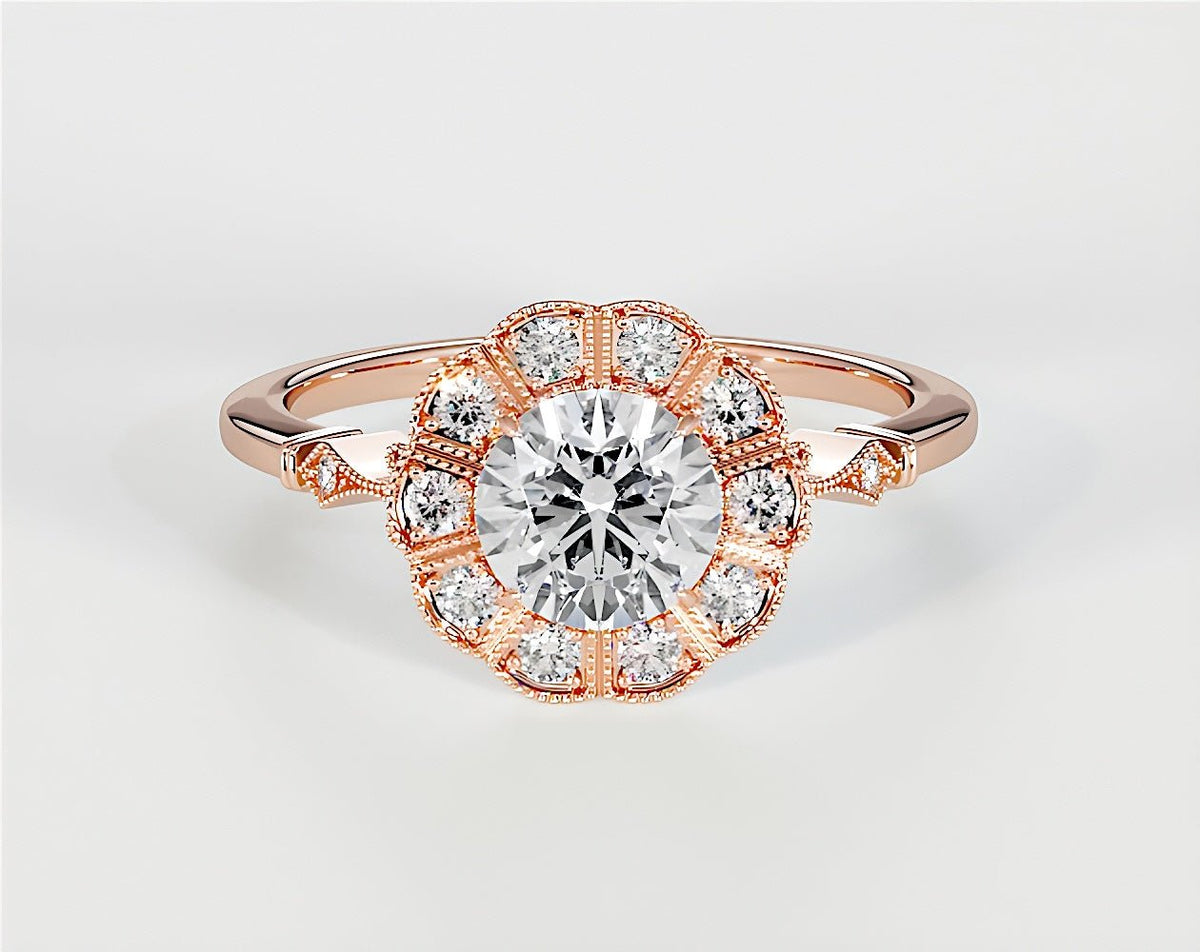 Alexis - Round - Engagement Rings - Ramzi & Co.®