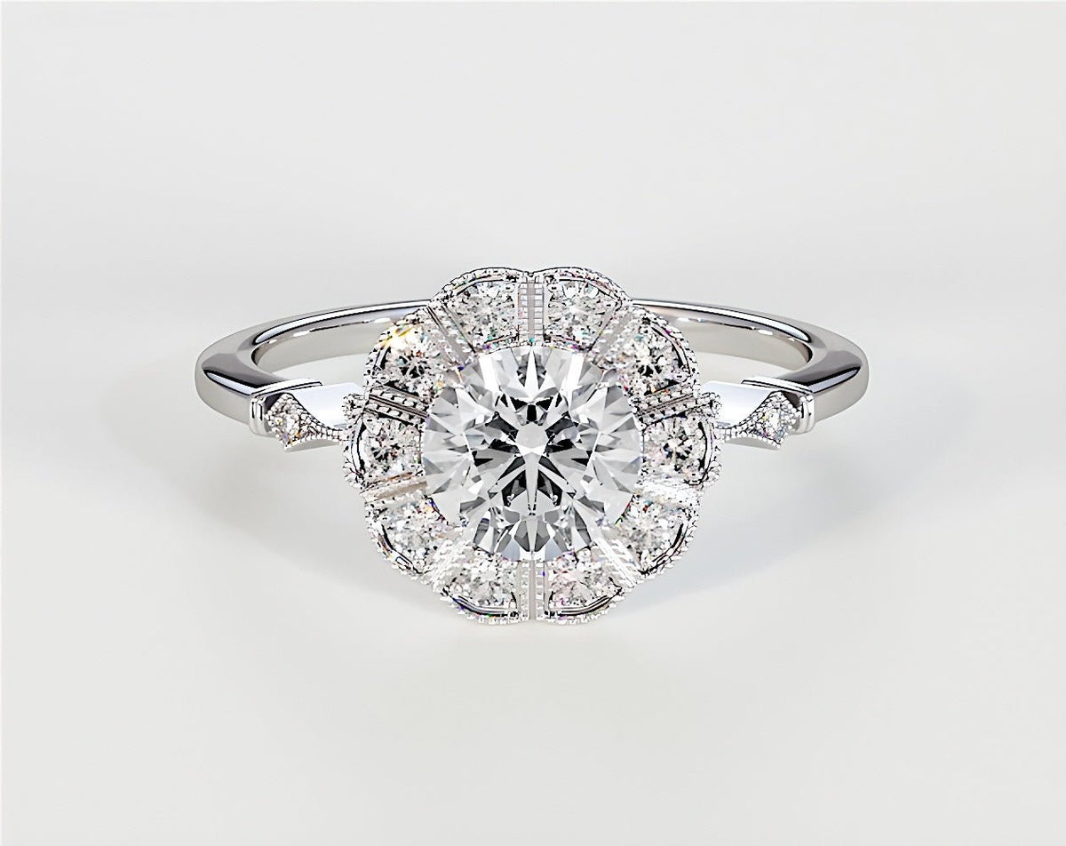 Alexis - Round - Engagement Rings - Ramzi & Co.®