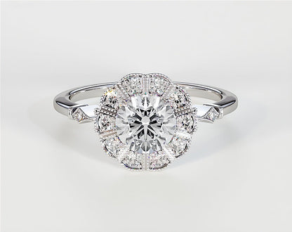 Alexis - Round - Engagement Rings - Ramzi & Co.®
