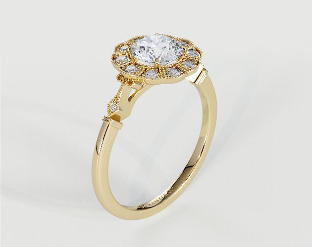 Alexis - Round - Engagement Rings - Ramzi & Co.®