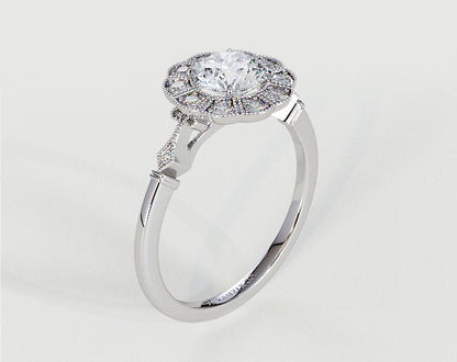 Alexis - Round - Engagement Rings - Ramzi & Co.®