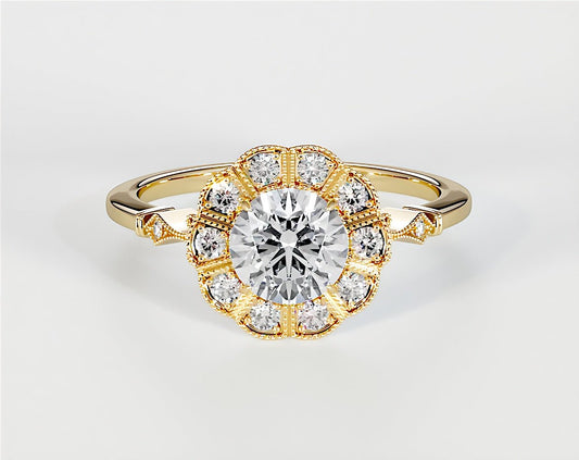 Alexis - Round - Engagement Rings - Ramzi & Co.®