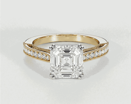 Alice - Asscher - Engagement Rings - Ramzi & Co.®