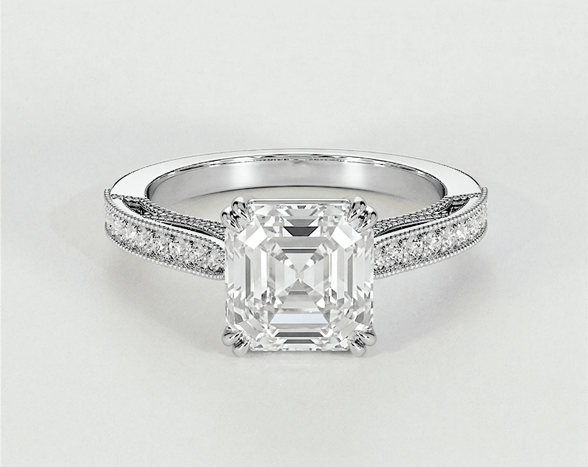 Alice - Asscher - Engagement Rings - Ramzi & Co.®