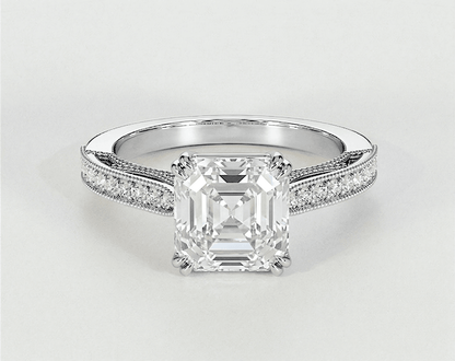 Alice - Asscher - Engagement Rings - Ramzi & Co.®
