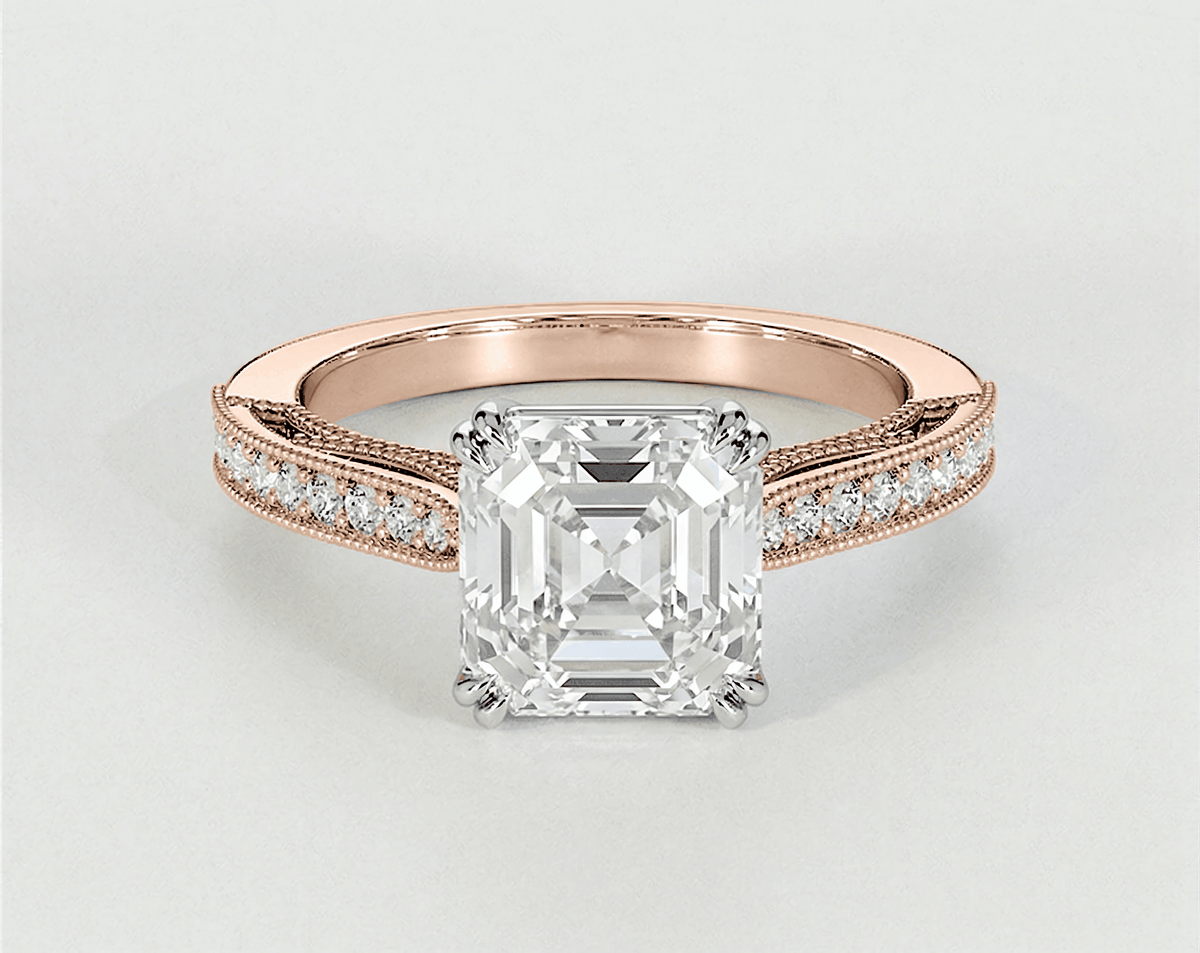 Alice - Asscher - Engagement Rings - Ramzi & Co.®