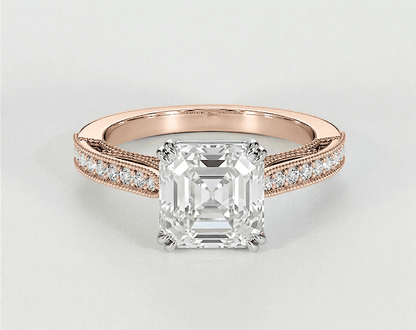Alice - Asscher - Engagement Rings - Ramzi & Co.®