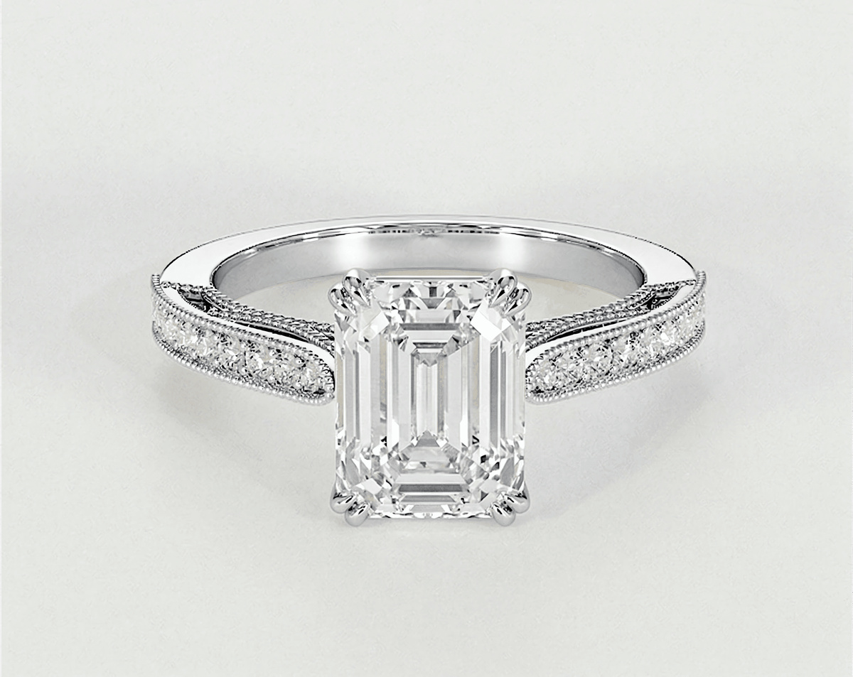 Alice - Emerald - Engagement Rings - Ramzi & Co.®
