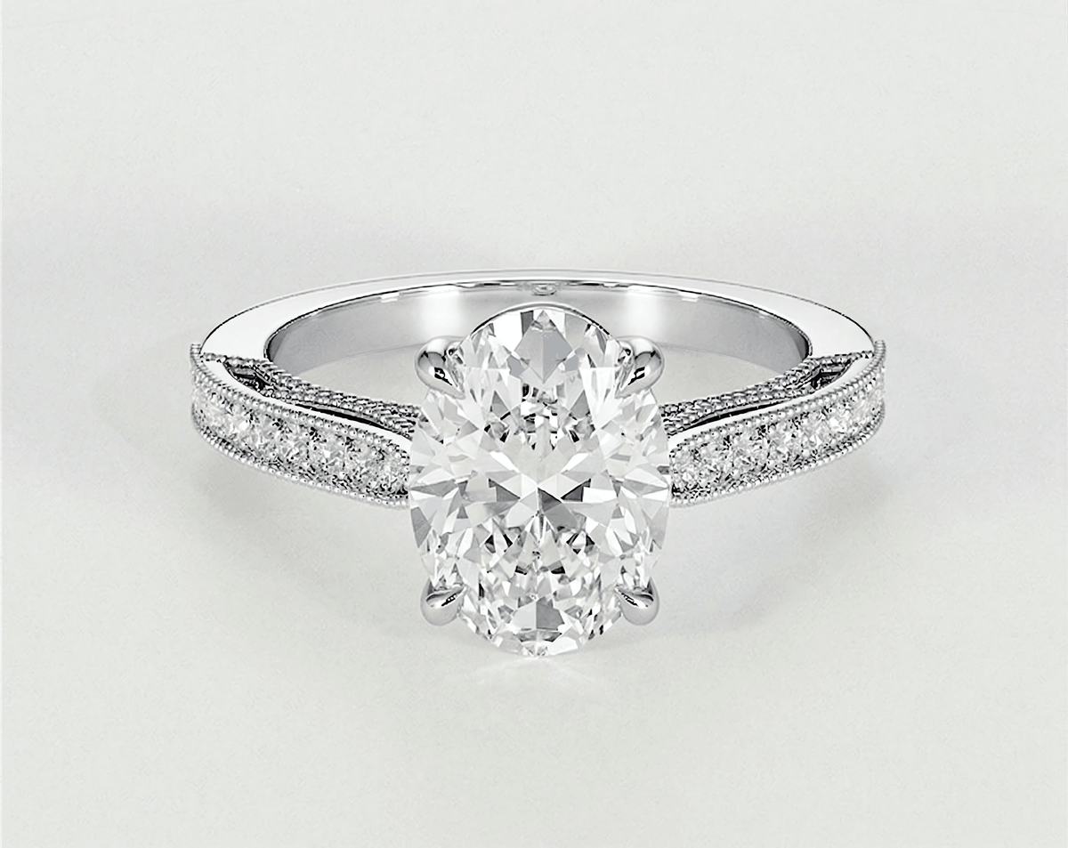 Alice - Oval - Engagement Rings - Ramzi & Co.®