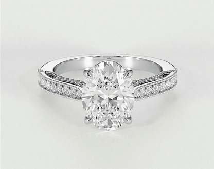 Alice - Oval - Engagement Rings - Ramzi & Co.®
