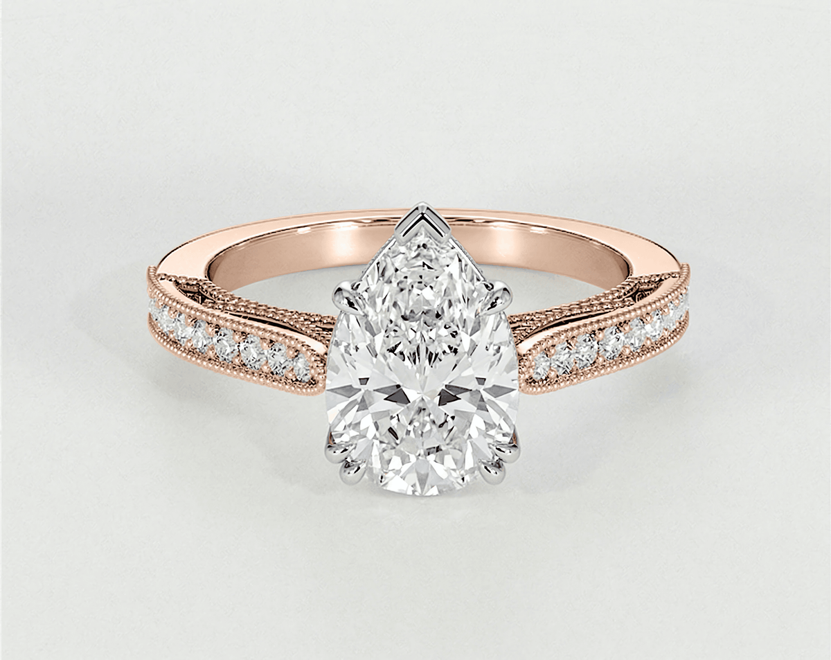 Alice - Pear - Engagement Rings - Ramzi & Co.®