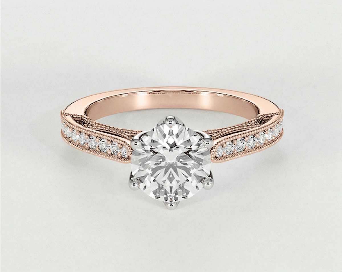 Alice - Round - Engagement Rings - Ramzi & Co.®