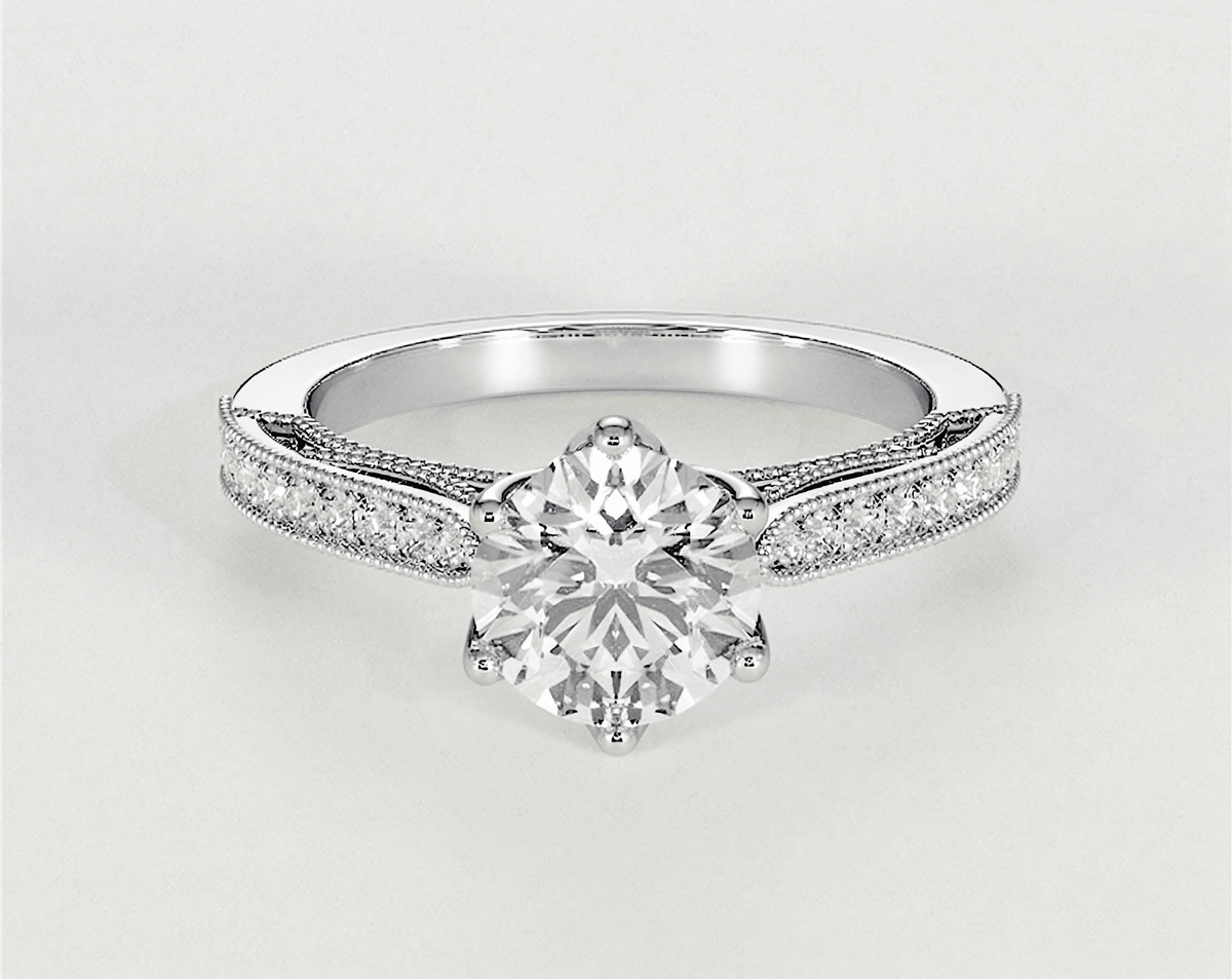 Alice - Round - Engagement Rings - Ramzi & Co.®