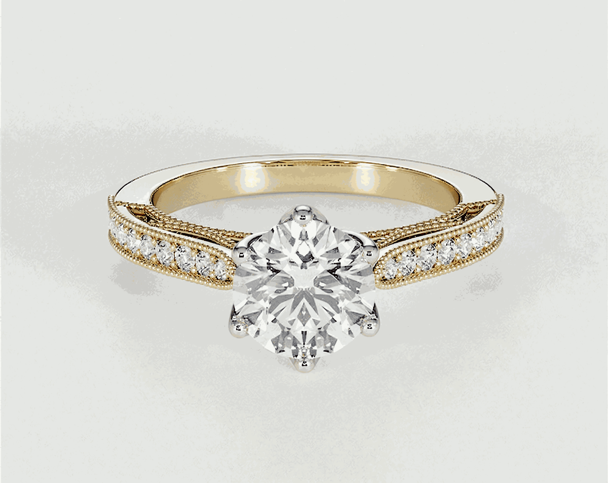 Alice - Round - Engagement Rings - Ramzi & Co.®