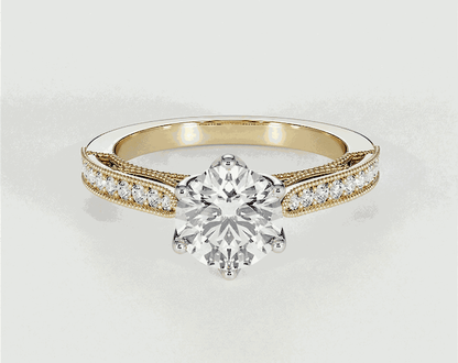 Alice - Round - Engagement Rings - Ramzi & Co.®