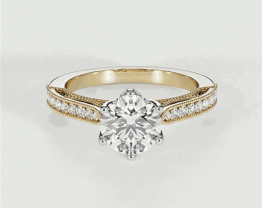 Alice - Round - Engagement Rings - Ramzi & Co.®