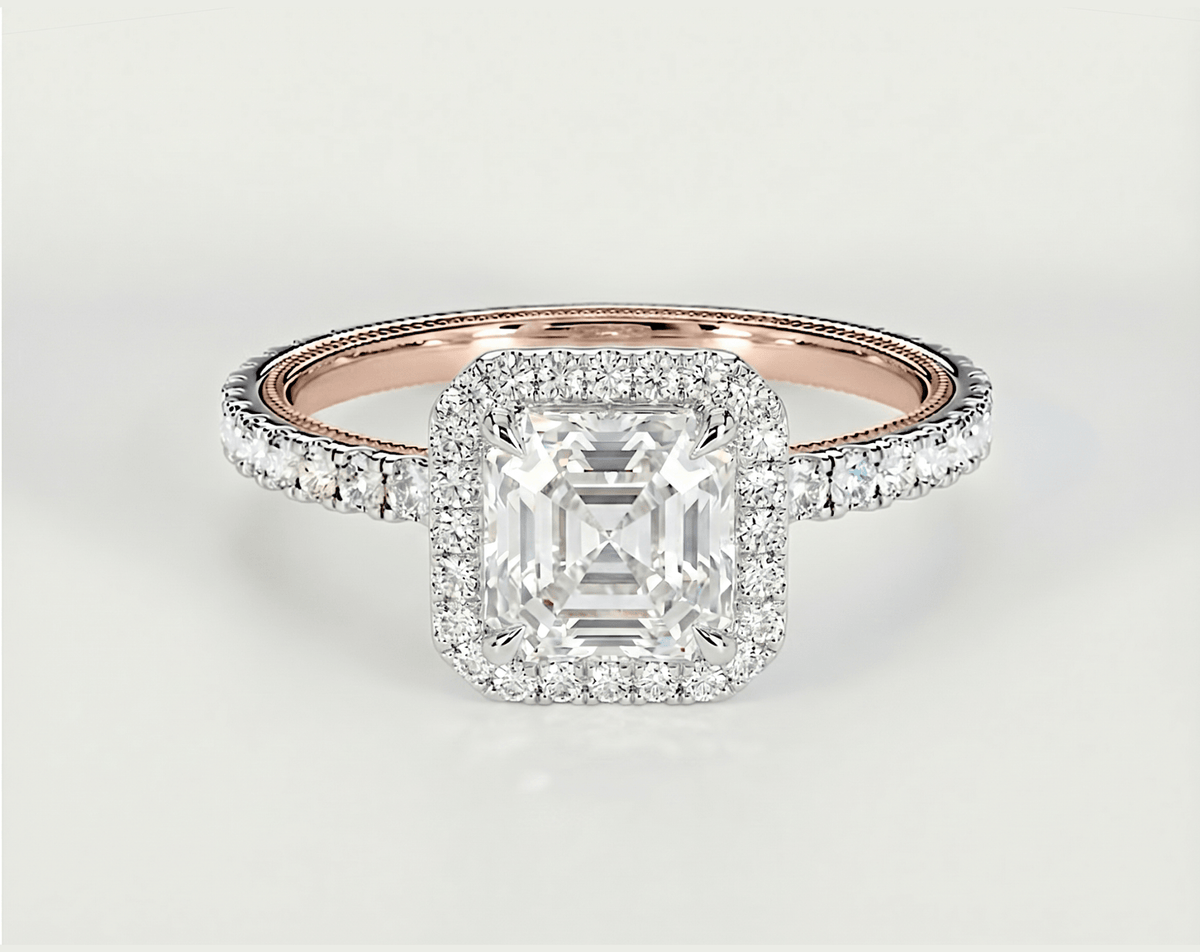 Alison - Asscher - Engagement Rings - Ramzi & Co.®