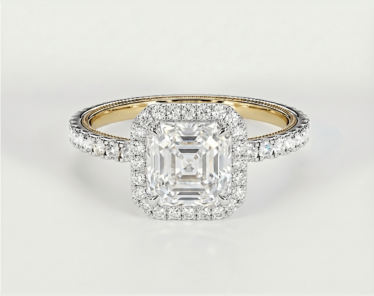 Alison - Asscher - Engagement Rings - Ramzi & Co.®