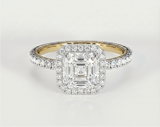 Alison - Asscher - Engagement Rings - Ramzi & Co.®