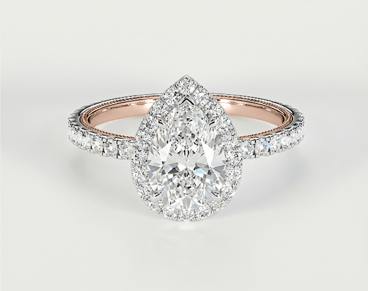 Alison - Pear - Engagement Rings - Ramzi & Co.®