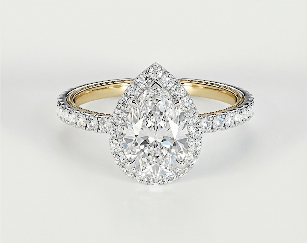 Alison - Pear - Engagement Rings - Ramzi & Co.®