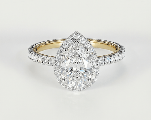 Alison - Pear - Engagement Rings - Ramzi & Co.®