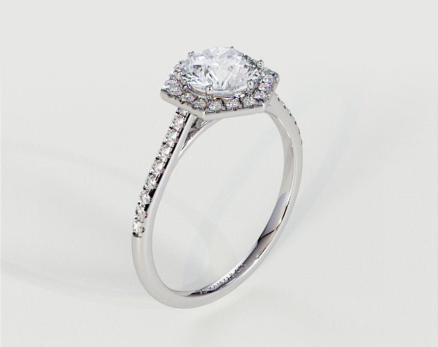 Amara - Round - Engagement Rings - Ramzi & Co.®
