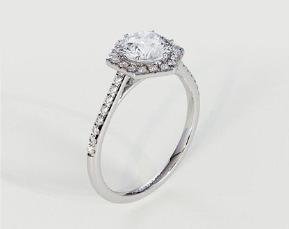Amara - Round - Engagement Rings - Ramzi & Co.®