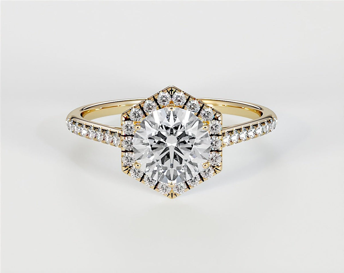 Amara - Round - Engagement Rings - Ramzi & Co.®