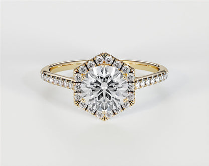 Amara - Round - Engagement Rings - Ramzi & Co.®