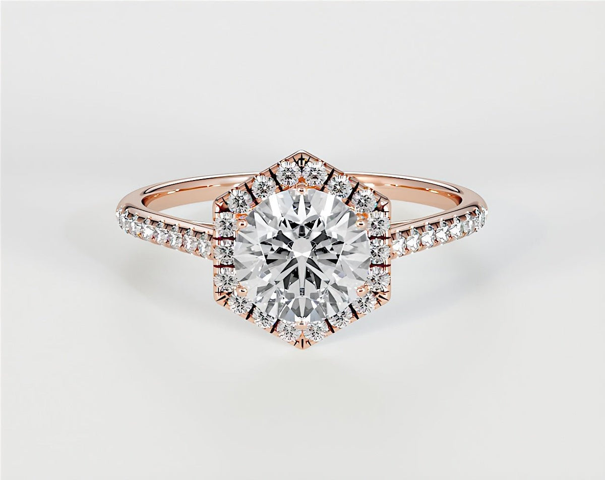 Amara - Round - Engagement Rings - Ramzi & Co.®