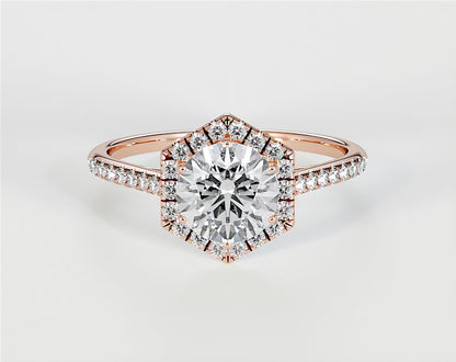 Amara - Round - Engagement Rings - Ramzi & Co.®